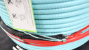 Armored OM4 24 Fiber Pre-Terminated Fiber Optic Cable, Indoor/Outdoor, Plenum