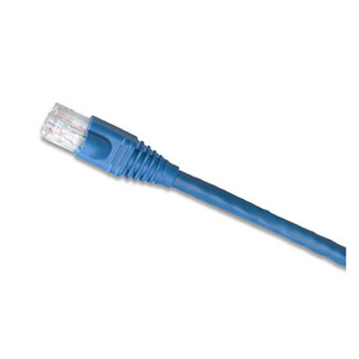 6210G-07L LEVITON Patch Cord, Cat 6A, Standard, 7 Ft, Blue