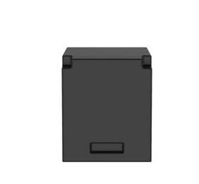 Panduit CMBBL-X Mini-Com 1 Position Blank Module, Black