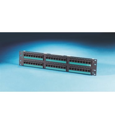 OR-PHD5E8U48 Ortronics Patch Panel, Clarity, 48 Port, CAT5e, Rack Mount (MOQ: 1)