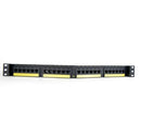 OR-PHA610U24 Ortronics Patch Panel, Clarity, Angled, 24 Port, CAT6A, Rack Mount (MOQ: 1)