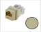 NK6TMEI, Panduit Netkey RJ45, CAT6, Modular Jack, 8-position, 8-wire - Electric Ivory (MOQ: 1; Increment of 1)