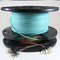 Non-Armored OM4 6 Fiber Pre-Terminated Fiber Optic Cable, Indoor/Outdoor, Plenum