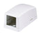 CBX1IW-A, Panduit SurfaceMountBox,1Pt, International White,  Each (MOQ: 10; Increment of 1)