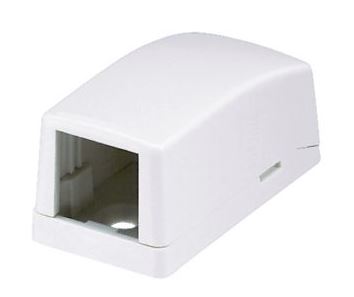 CBX1EI-A, Panduit SurfaceMountBox,1Pt, Electric Ivory,  Each (MOQ: 10; Increment of 1)