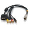 2212-60018-002 Flying Lead: Quiktron RapidRun, VGA, 3.5mm, Composite Video & Stereo Audio, 1.5 Ft