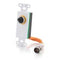 2212-60077-001 Decora Faceplate Insert: Quiktron RapidRun, 15 Pin Din - White