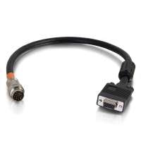 2212-60091-002 Flying Lead: Quiktron RapidRun, Female VGA, 1.5 Ft