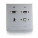 2212-60136-001 Faceplate: Quiktron RapidRun, Optical HDMI, USB, 3.5mm, VGA