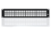 Leviton 49255-H48 QuickPort Modular Rack Mount Patch Panel, 48 Port