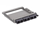 5FUHD-6MB Coupler Panel, Leviton HDX, 3 Duplex MTP Ports (up to 144 Fibers)