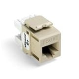 Leviton 61110-BI6 CAT6 RJ45 QuickPort eXtreme Jack Module, Ivory, 25 Pack