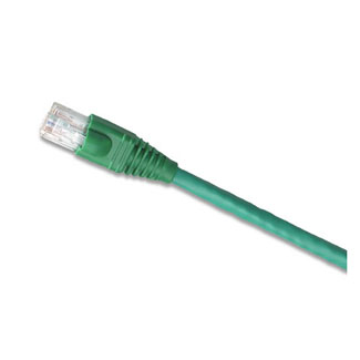 62460-01G LEVITON Patch Cord, Cat 6, Standard, 1', Green