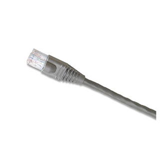 62460-01S LEVITON Patch Cord, Cat 6, Standard, 1', Gray