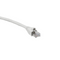 6AZ10-WH5 LEVITON Patch Cord, Cat 6A, F/UTP Stranded, LSZH, 5 Meters, White