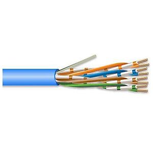 Superior Essex 77-240-2B Series 77, CAT6 Cable, Plenum, 1000 Feet - Blue