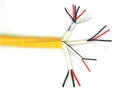 ACC-PL-DR-YL Multi-AWG Access Control Cable, Partially Shielded, Plenum, Reel, 500 Feet - Yellow