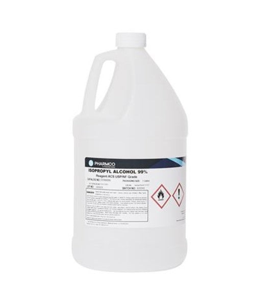 ALCOHOL-1G 99% Isopropyl Alcohol: Pharmco, 1 Gallon Bottle