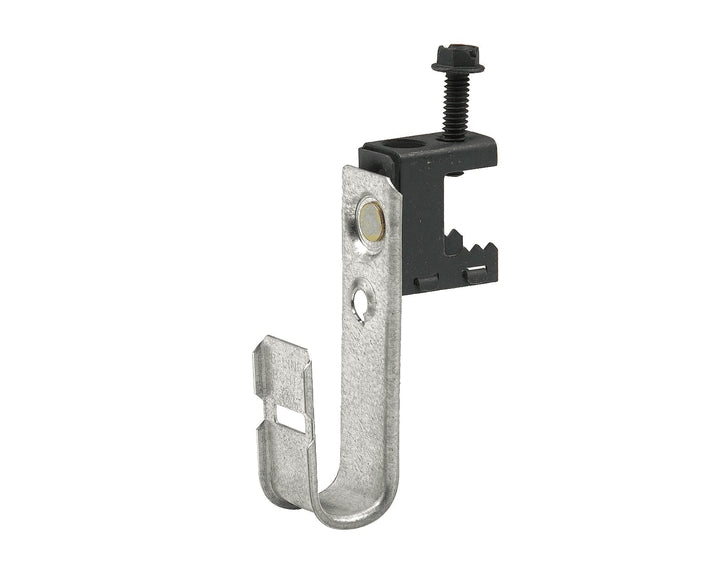 Cooper B-Line BCH12-C2 J-Hook, 3/4 Inch with Black Beam Clamp