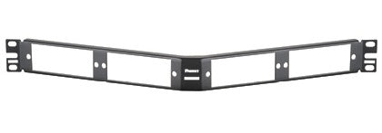 CFAPPBL1A, Panduit Fiber Adapter Patch Panel: Panduit Opticom, Angled, accepts FAP or FMP Series Panels (MOQ: 1; Increment of 1)