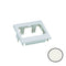 Panduit CHF2IW-X Mini-Com Flat Insert, 2 Position, 1/2 Size, International (Off) White