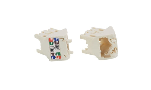 CJLRCAPIW-X, Panduit Mini-Com CAT6, Left/Right, 45 Degree, Wirecap, International (Off) White (MOQ: 10; Increment of 10)