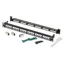 CP24WSBBK6TGBL, Panduit PatchPanel,Shielded,24Pt, Black (MOQ: 1; Increment of 1)