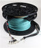 Non-Armored OM4 12 Fiber Pre-Terminated Fiber Optic Cable, Indoor/Outdoor, Plenum