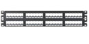 CPP48FM6BL, Panduit Patch Panel,Flush Mnt, 48PT (MOQ: 1; Increment of 1)