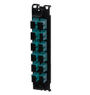 Belden FF3X06SD FiberExpress 6 Duplex SC Ports (12 Fibers) Multi-Mode OM3/4 Coupler Panel