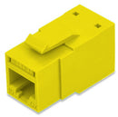 Belden RVAMJKUYL-B24 CAT6A RJ45 REVConnect/KeyConnect Jack Module, Yellow, 24 Pack