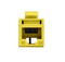 Belden RVAMJKUYL-S1 CAT6A RJ45 REVConnect/KeyConnect Jack Module, Yellow