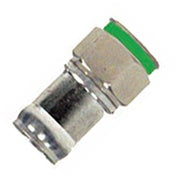 DB6U Connector: PPC Belden Double Bubble, F-Type Compression, RG6 PVC