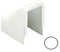 Panduit DCF3WH-X Drop Ceiling Fitting for LD3 Raceway, White