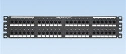 DP485E88TGY, Panduit Patch Panel: Panduit, 48 Port, CAT5E, Rack Mount (MOQ: 1; Increment of 1)