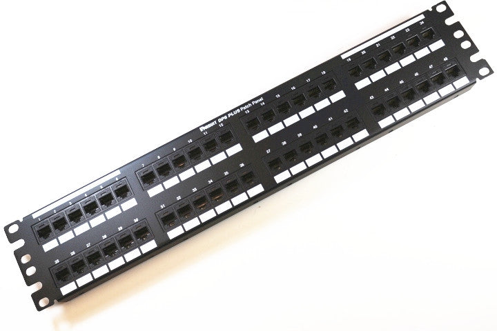 DP48688TGY, Panduit Patch Panel: Panduit, 48 Port, CAT6, Rack Mount (MOQ: 1; Increment of 1)