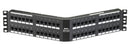 DPA48688TGY, Panduit Patch Panel: Panduit, Angled 48 Port, CAT6, Rack Mount (MOQ: 1; Increment of 1)