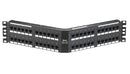 DPA486X88TGY, Panduit Patch Panel: Panduit, Angled 48 Port, CAT6A, Rack Mount (MOQ: 1; Increment of 1)