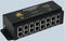 DTK-WM8NETS Surge Protector: Ditek, 8 Channel CAT6A 10GbE, PoE, Shielded RJ45