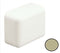 Panduit ECF10EI-X End Cap for LD10 Raceway, Electric Ivory