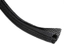 Techflex F6N1.00BK, Braided Split Sleeving: , 1 Inch x 100 Ft., Black