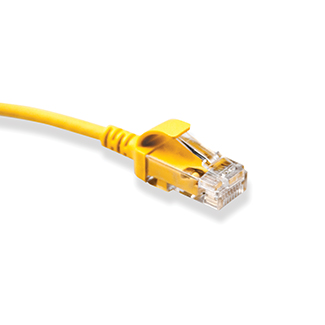 6H460-6IY LEVITON Patch Cord, High-Flex HD6, 0.5Ft, Yellow