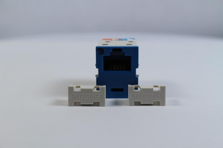 Ortronics OR-TJ600-36 TracJack CAT6 RJ45 Jack Module, Dark Blue