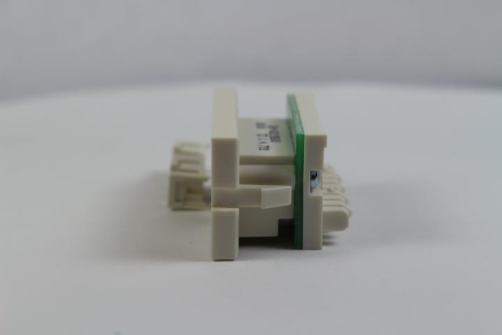 Ortronics OR-S215E00 CAT5e Single RJ45 Series II Jack Module, Fog (Off) White