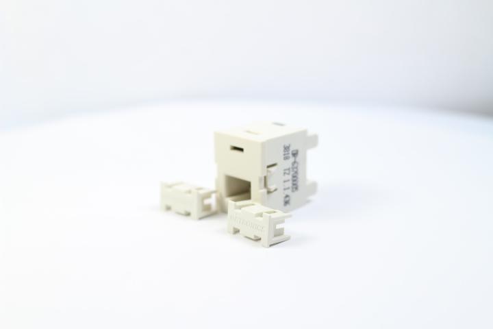 Ortronics OR-63700005 CAT3 RJ12 TracJack Jack Module, Fog (Off) White