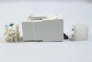 Belden RV6MJKUEW-S1 CAT6 RJ45 REVConnect/KeyConnect Jack Module, White