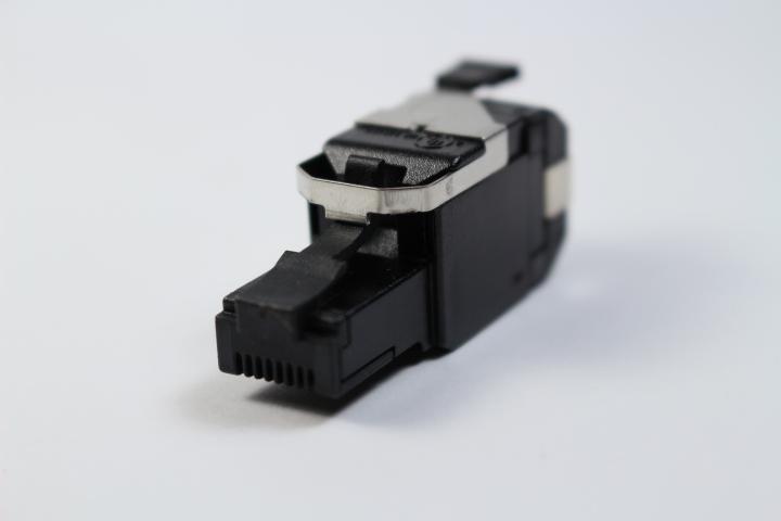 Belden RVAFPUBK-S1 CAT6A RJ45 REVConnect/KeyConnect 8 Position / 8 Conductor Modular Plug