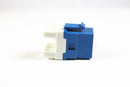 Belden AX104193 CAT6 RJ45 KeyConnect Jack Module, Blue