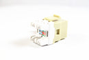 Belden AX103076 CAT6 RJ45 KeyConnect Jack Module, Ivory