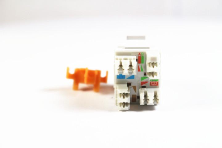 Belden AX102282 CAT6A RJ45 KeyConnect Jack Module, White